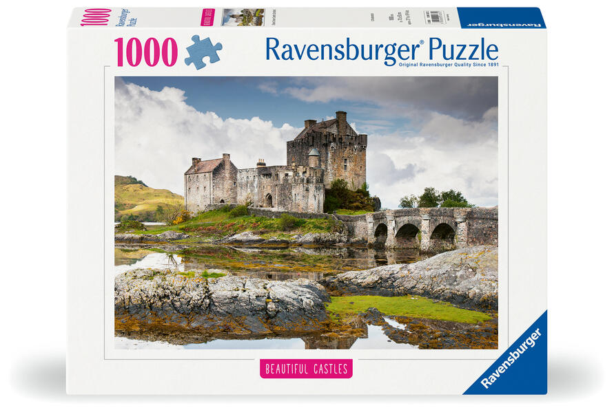Erwachsenenpuzzle 1000 Teile - Schloss Eilean Donan Schottland