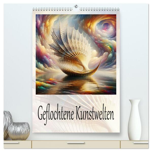 Geflochtene Kunstwelten (hochwertiger Premium Wandkalender 2026 DIN A2 hoch) Kunstdruck in Hochglanz