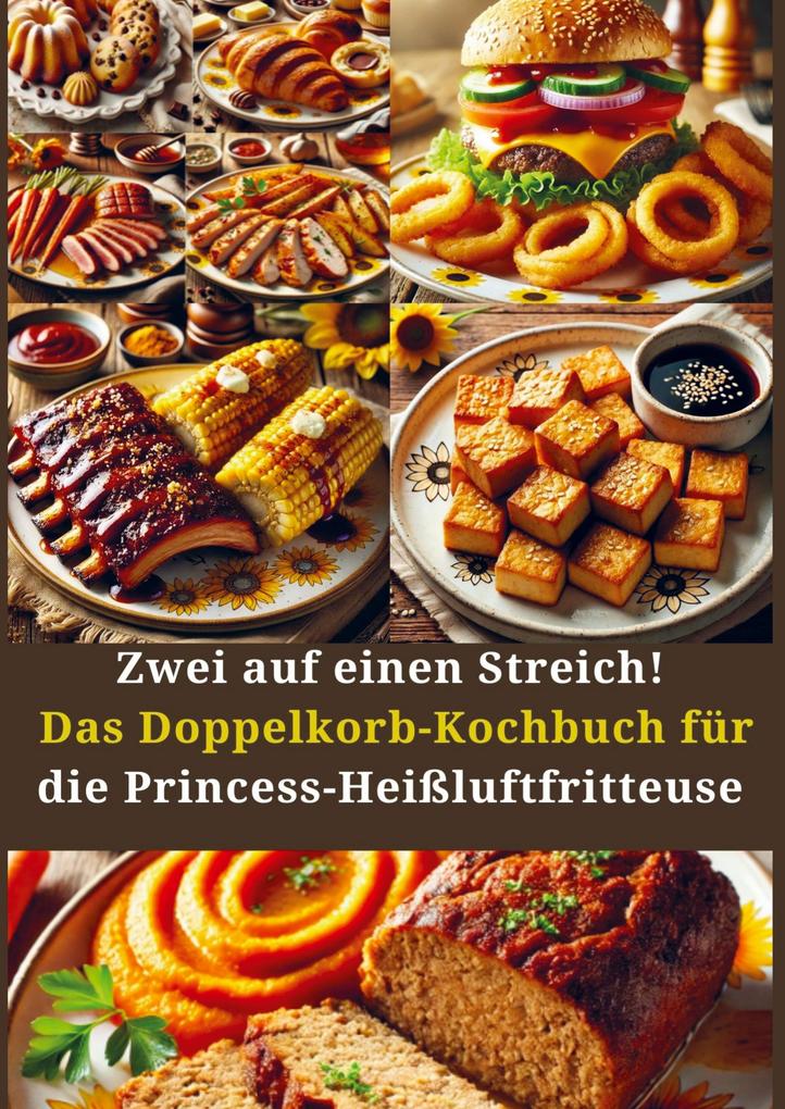 Zwei auf einen Streich! Das Doppelkorb-Kochbuch für die Princess-Heißluftfritteuse