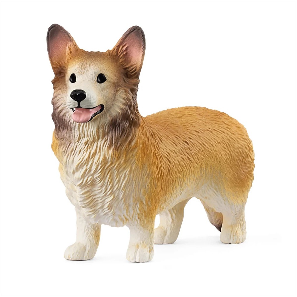 Schleich 13999 - Farm World Welsh Corgie Hund Tierfigur Länge: 58 cm