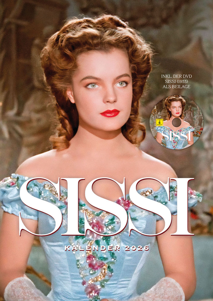 Sissi - Kalender 2026 inkl. DVD