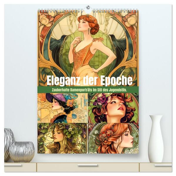 Eleganz der Epoche (hochwertiger Premium Wandkalender 2026 DIN A2 hoch) Kunstdruck in Hochglanz