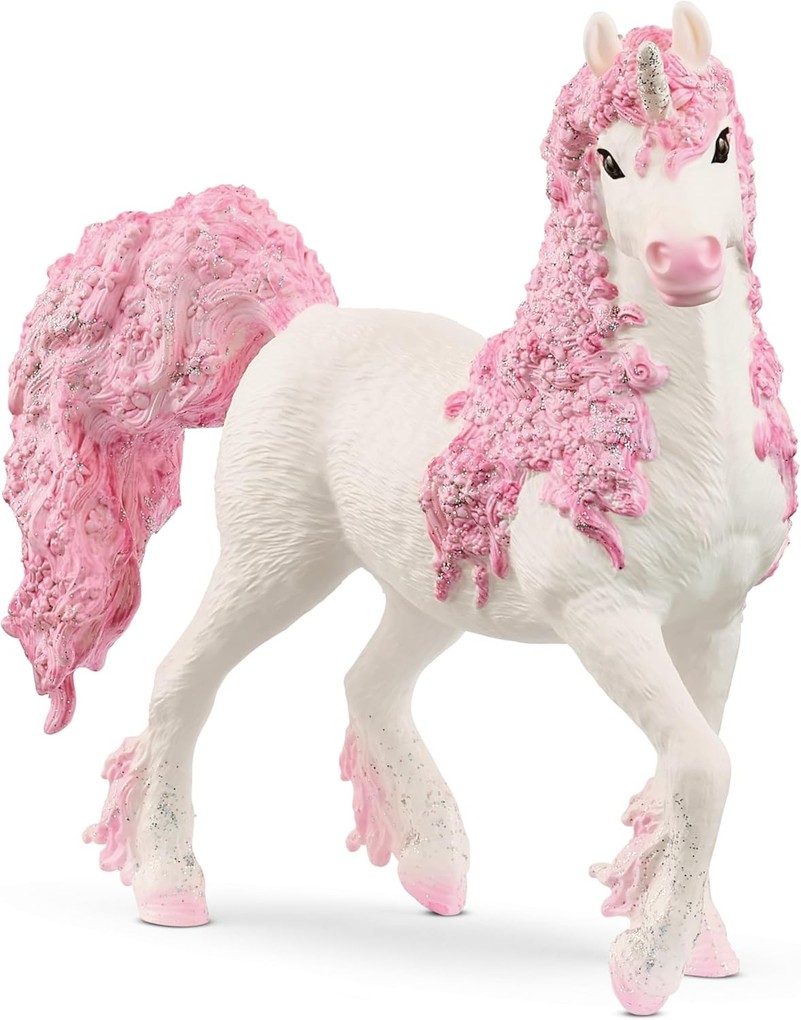 Schleich 70831 - Bayala Blüten Einhorn Stute Spielfigur 14x4x112cm