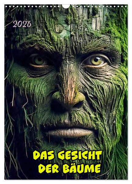 Das Gesicht der Bäume (Wandkalender 2026 DIN A3 hoch) CALVENDO Monatskalender