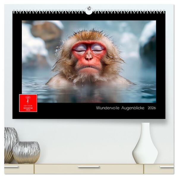 Wundervolle Augenblicke (hochwertiger Premium Wandkalender 2026 DIN A2 quer) Kunstdruck in Hochglanz