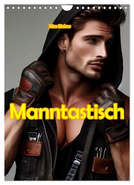 Manntastisch (Wandkalender 2026 DIN A4 hoch) CALVENDO Monatskalender