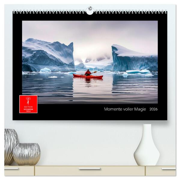 Momente voller Magie (hochwertiger Premium Wandkalender 2026 DIN A2 quer) Kunstdruck in Hochglanz