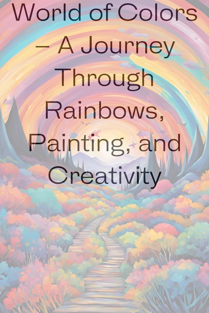 World of Colors - A Journey Through Rainbows Painting and Creativity