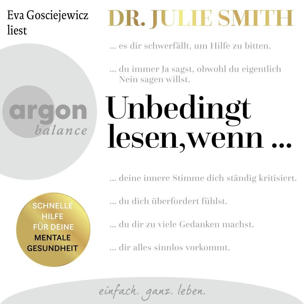 Unbedingt lesen wenn ...