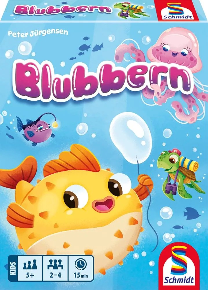 Schmidt 75062 - Blubbern Kartenspiel ab 5 Jahren