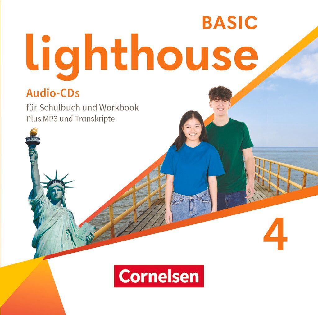 Lighthouse Band 4: 8. Schuljahr - Basic Edition - Audio-CDs für Schulbuch und Workbook