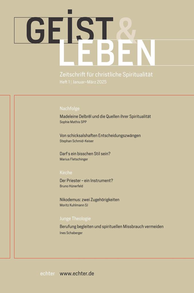 Geist & Leben 1/2025