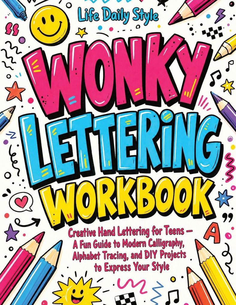 Wonky Lettering Workbook