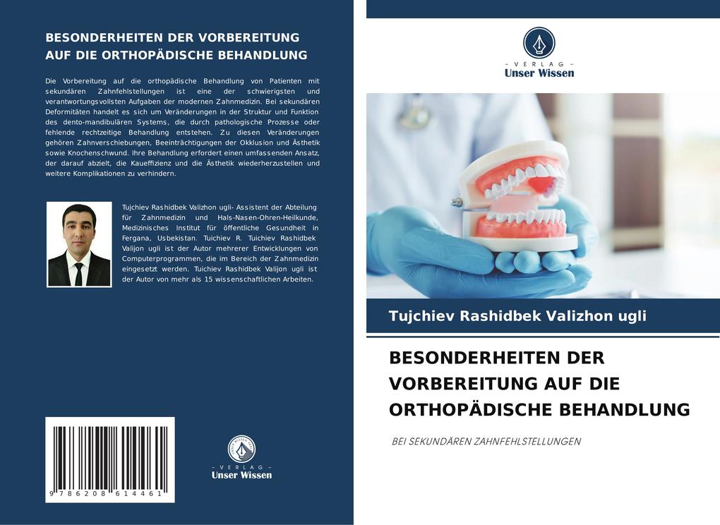 BESONDERHEITEN DER VORBEREITUNG AUF DIE ORTHOPÄDISCHE BEHANDLUNG