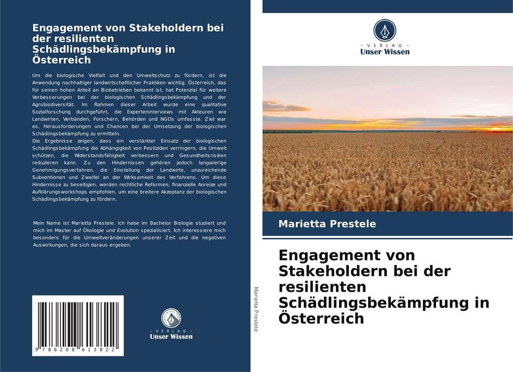 Engagement von Stakeholdern bei der resilienten Schädlingsbekämpfung in Österreich