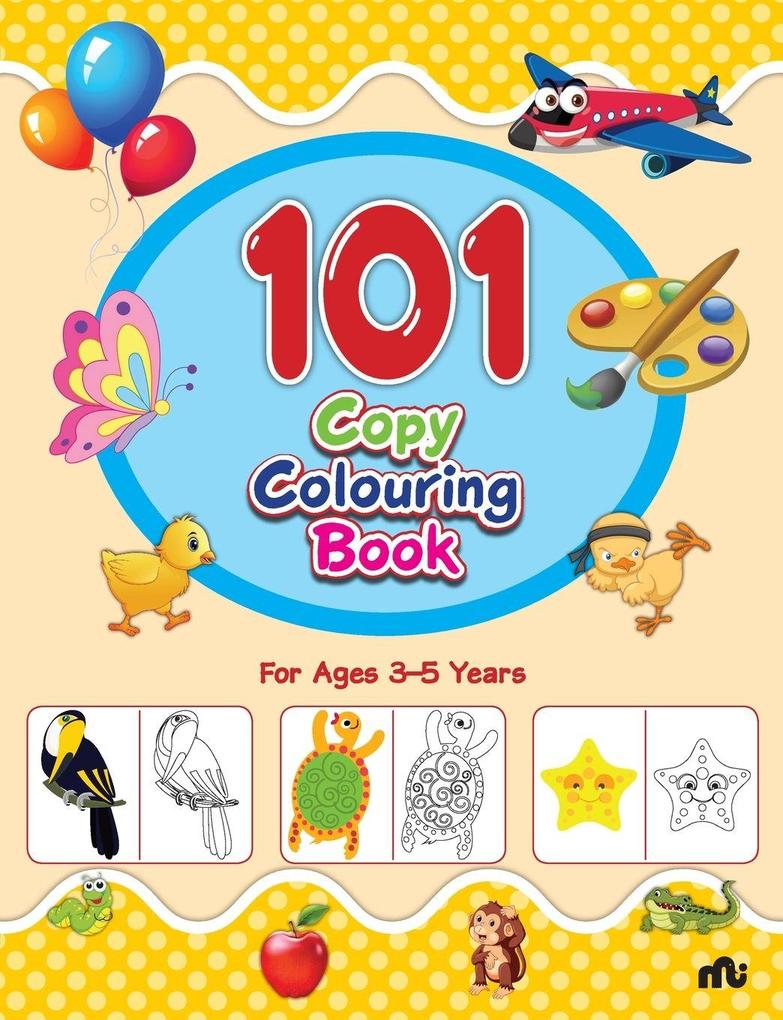 101 Copy Colouring Book