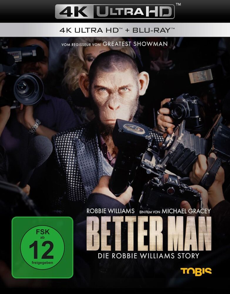 Better Man - Die Robbie Williams Story (4K Ultra HD)