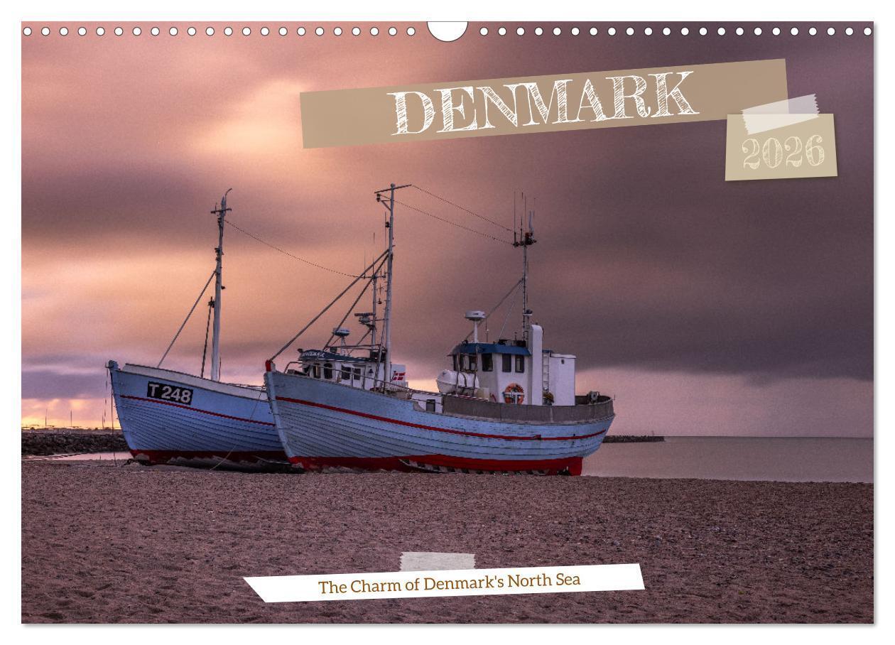 The Charm of Denmark's North Sea (Wall Calendar 2026 DIN A3 landscape) CALVENDO 12 Month Wall Calendar