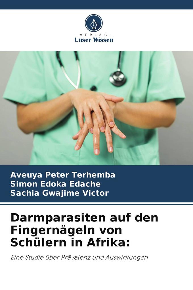 Darmparasiten auf den Fingernägeln von Schülern in Afrika: