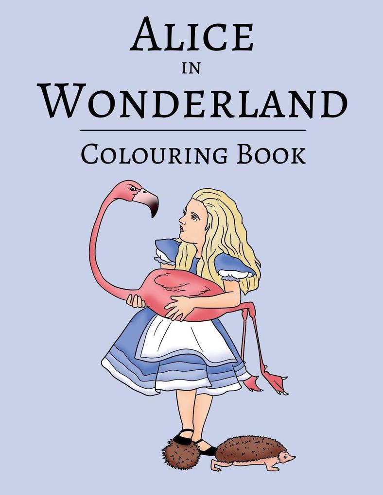 Alice in Wonderland Colouring book