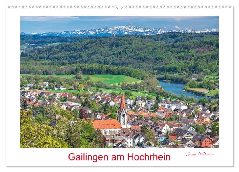 Gailingen am Hochrhein (Wandkalender 2026 DIN A2 quer) CALVENDO Monatskalender