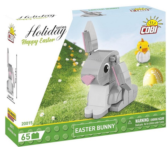 COBI 20015 - Easter Bunny Osterhase Klemmbausteine 65 Stück