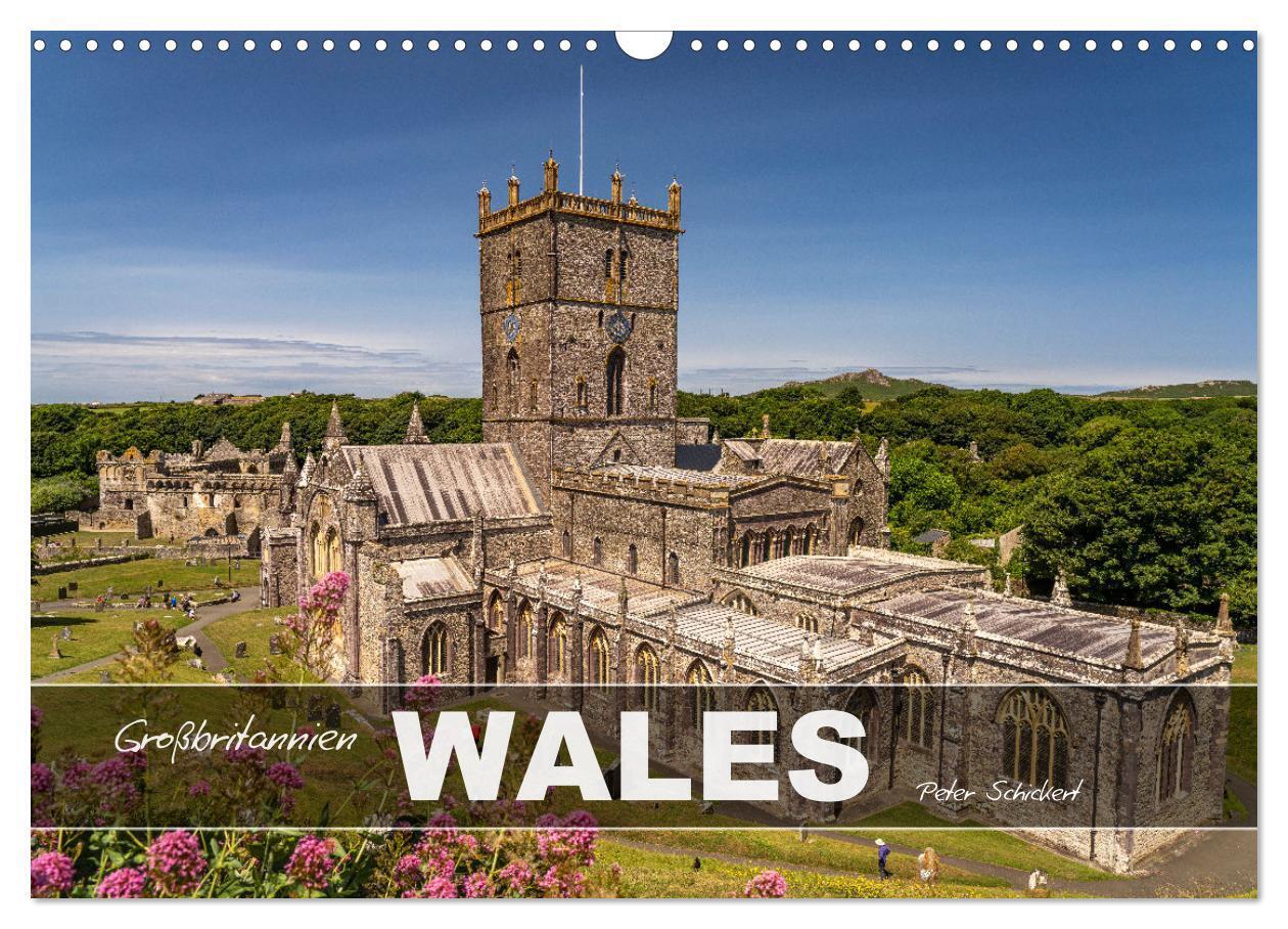 Großbritannien - Wales (Wandkalender 2026 DIN A3 quer) CALVENDO Monatskalender