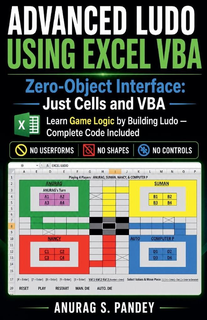Advanced Ludo Using Excel VBA