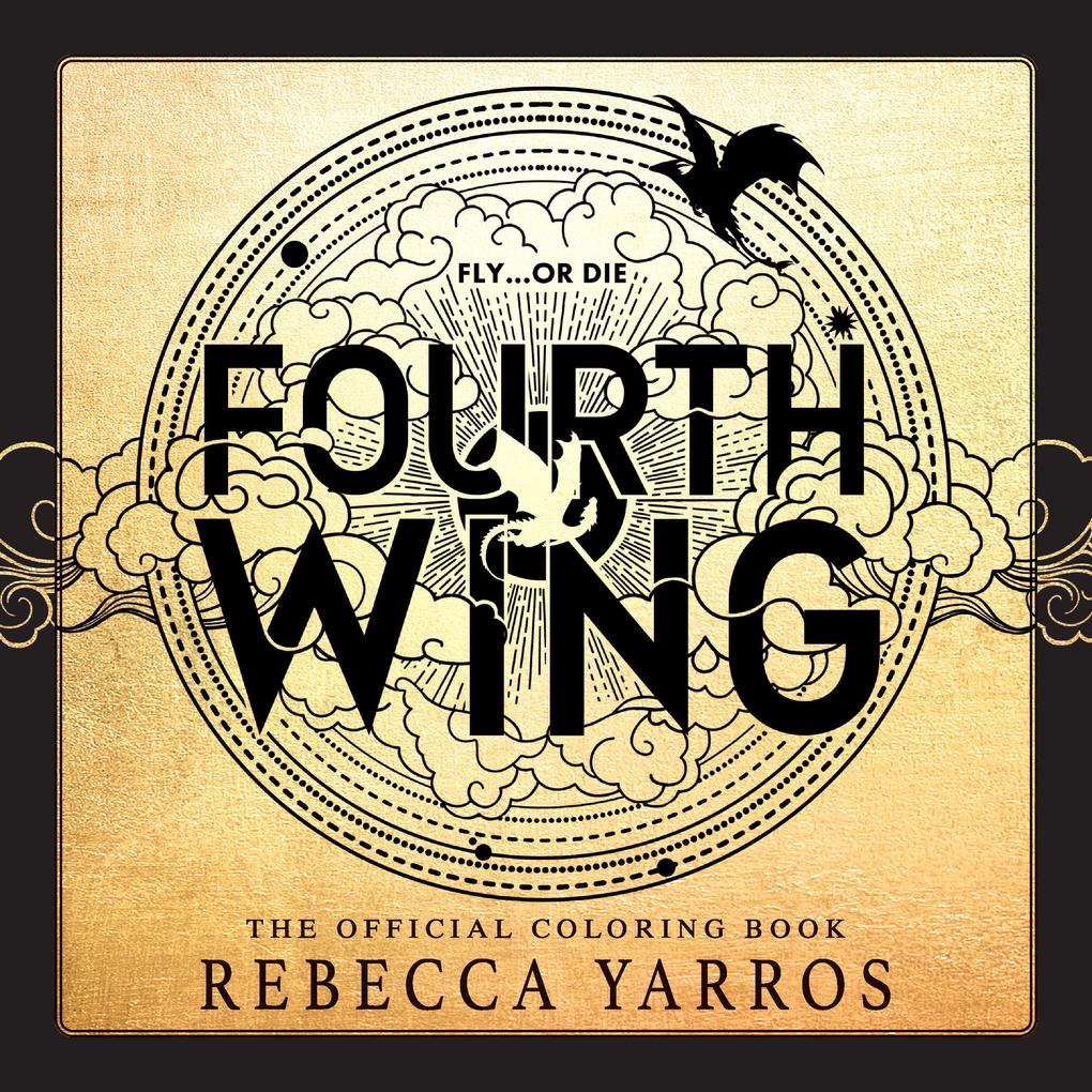 Simon + Schuster Llc Fourth Wing, The Official Coloring Book