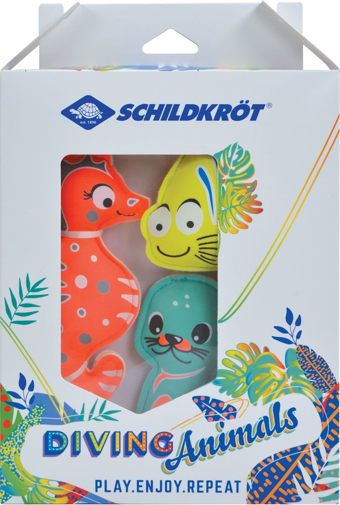Schildkröt - Neopren Tauchtierchen, Multicolor
