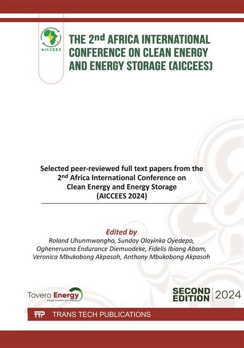 The 2nd Africa International Conference on Clean Energy and Energy Storage (AICCEES)