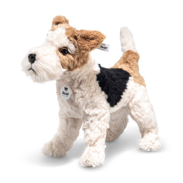 Steiff 076862 - Fox Terrier Foxy 35 cm Plüsch