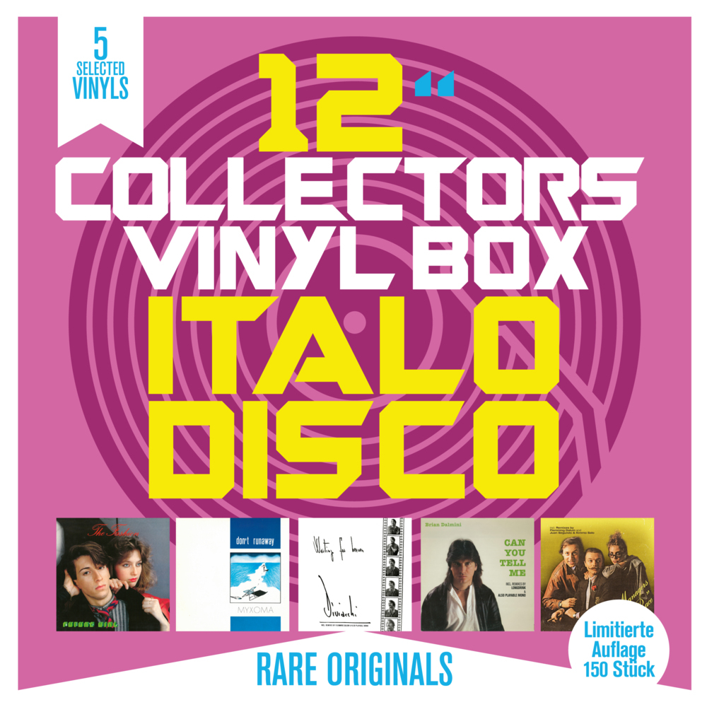 12' Collector's Vinyl Box: Italo Disco 5 Schallplatte