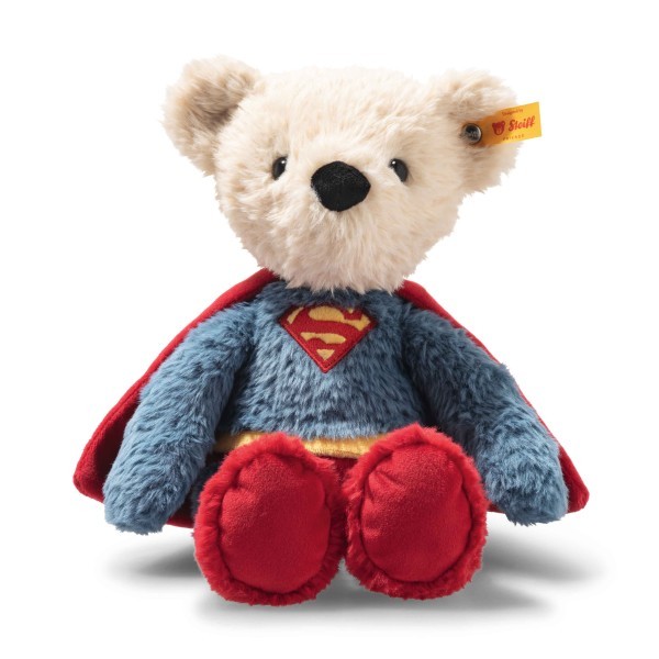 Steiff 114229 - Teddybär Superman 29 cm Plüsch