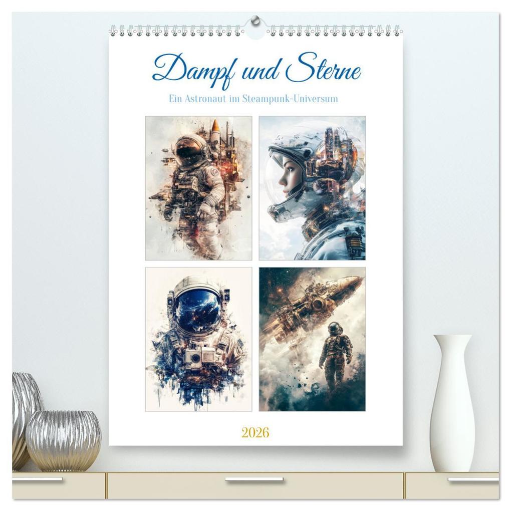 Dampf und Sterne (hochwertiger Premium Wandkalender 2026 DIN A2 hoch) Kunstdruck in Hochglanz