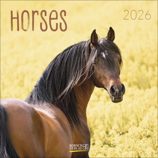 Korsch Verlag GmbH Horses 2026