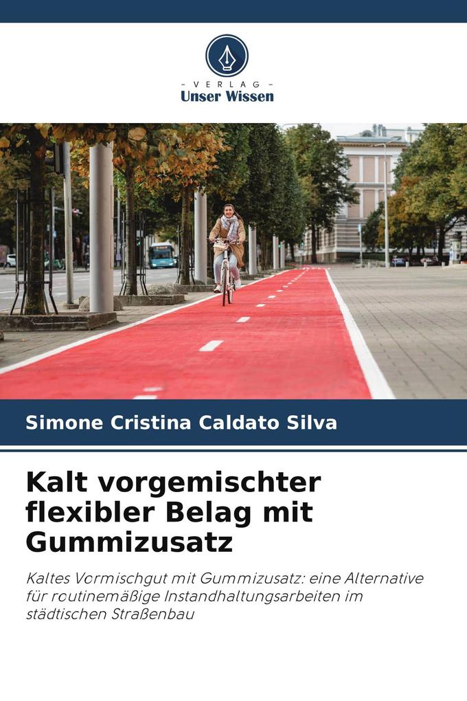 Kalt vorgemischter flexibler Belag mit Gummizusatz