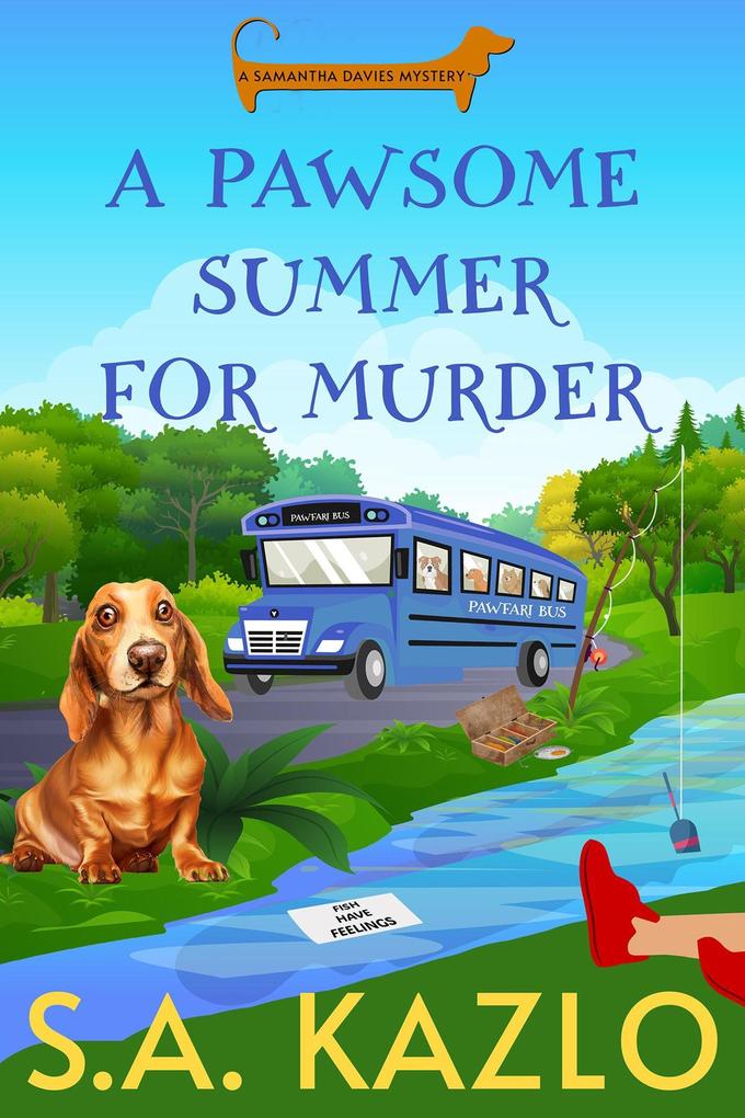 A Pawsome Summer For Murder (Samantha Davies Mystery #7)
