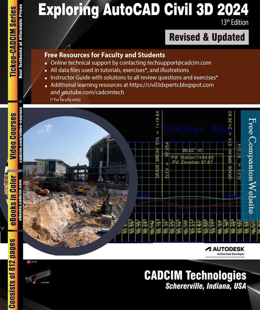 Exploring AutoCAD Civil 3D 2024 13th Edition