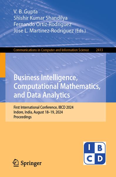 Business Intelligence Computational Mathematics and Data Analytics