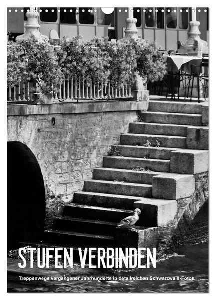 STUFEN VERBINDEN (Wandkalender 2026 DIN A3 hoch) CALVENDO Monatskalender