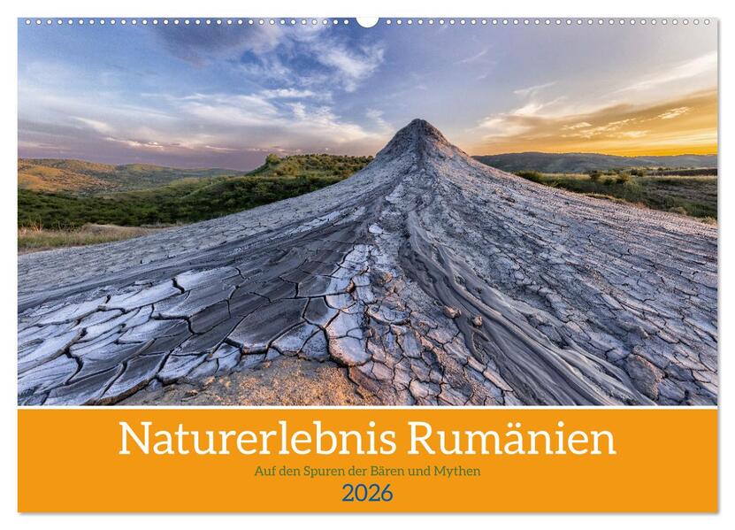 Naturerlebnis Rumänien - Auf den Spuren der Bären und Mythen (Wandkalender 2026 DIN A2 quer) CALVENDO Monatskalender