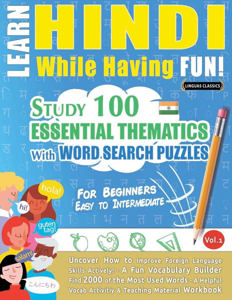 LEARN HINDI WHILE HAVING FUN! - FOR BEGINNERS