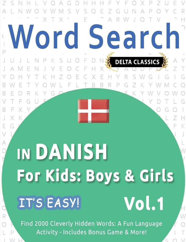 WORD SEARCH IN DANISH FOR KIDS