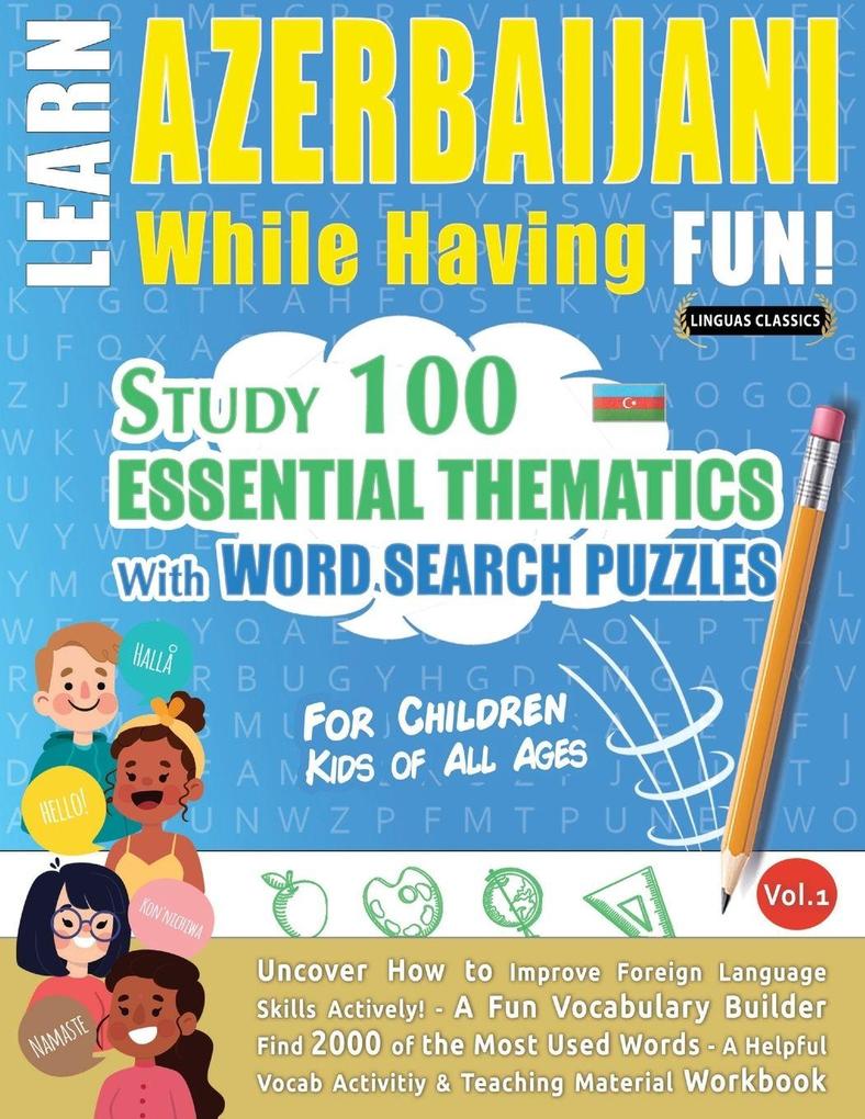 LEARN AZERBAIJANI WHILE HAVING FUN! - FOR CHILDREN