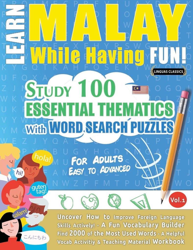 LEARN MALAY WHILE HAVING FUN! - FOR ADULTS