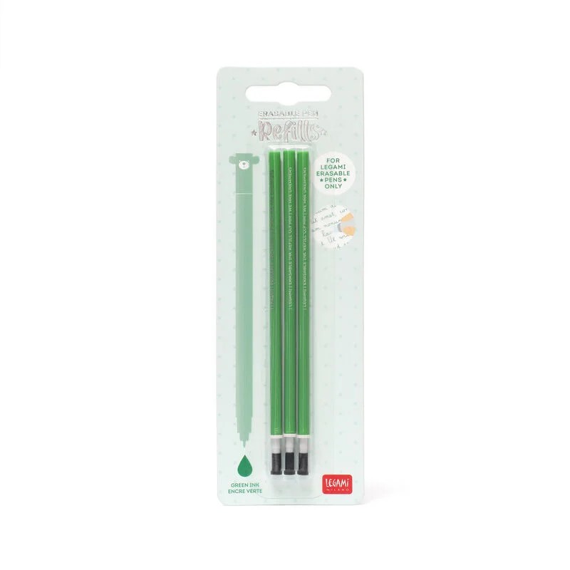 Legami Ersatzmine Ersatzmine für löschbare Gelstift 3er Set grün