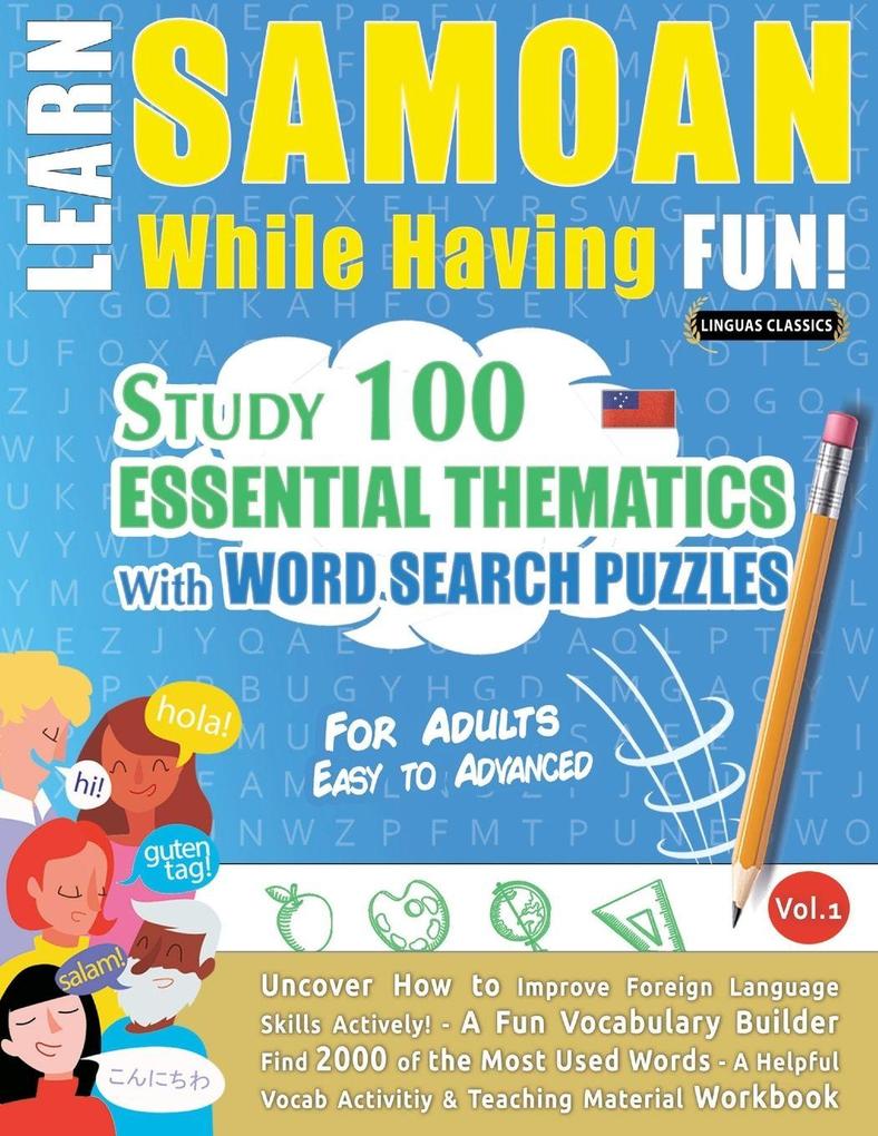 LEARN SAMOAN WHILE HAVING FUN! - FOR ADULTS