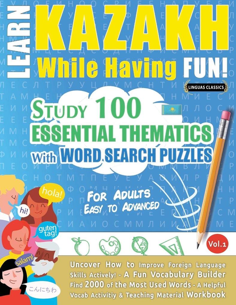 LEARN KAZAKH WHILE HAVING FUN! - FOR ADULTS