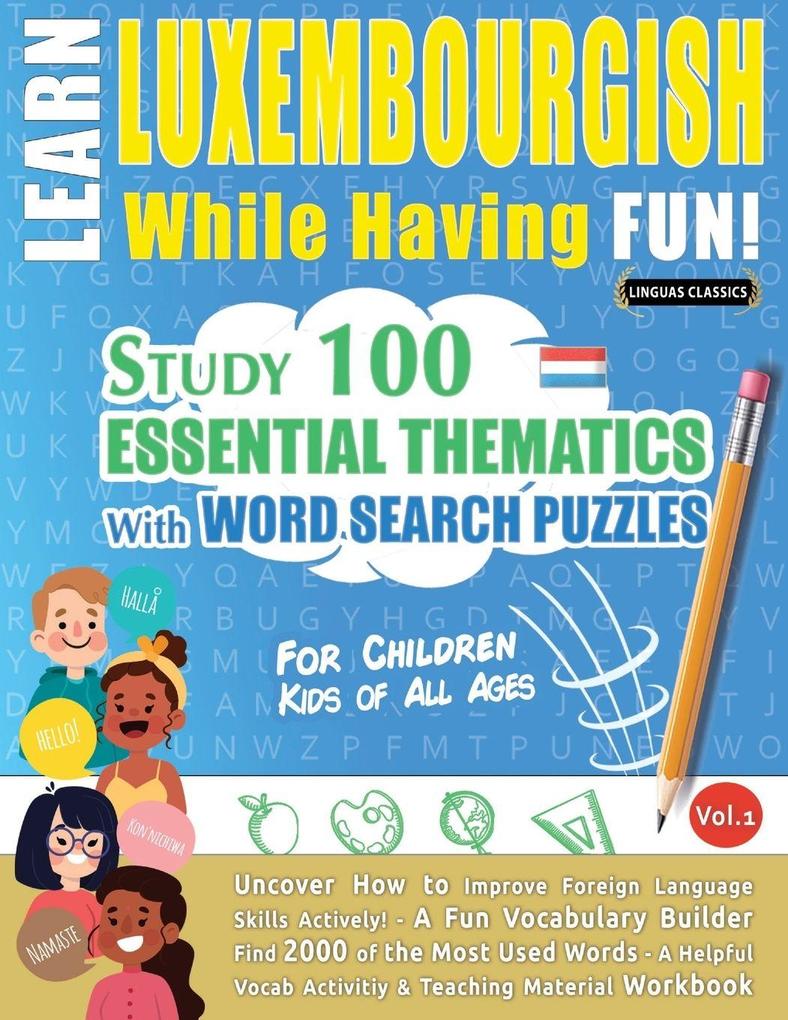 LEARN LUXEMBOURGISH WHILE HAVING FUN! - FOR CHILDREN